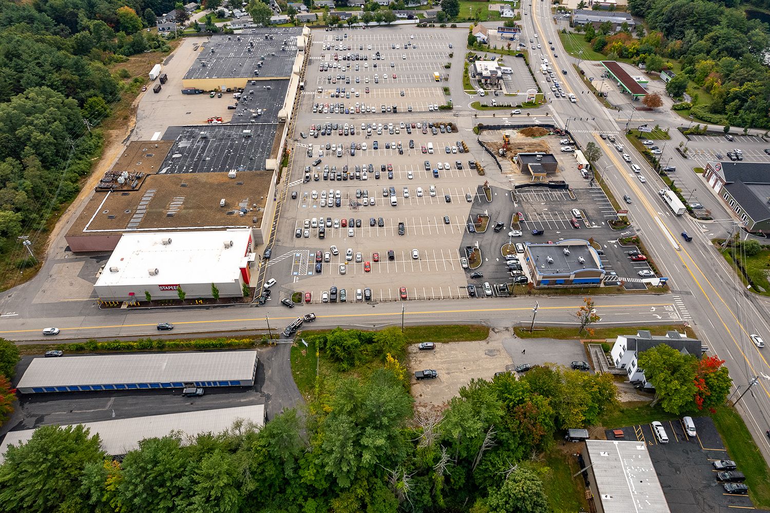 Development Site Pre-approved for 4,500 SqFt building footprint : 472 "B" High Street & Tri-City Road, Somersworth, NH 03878